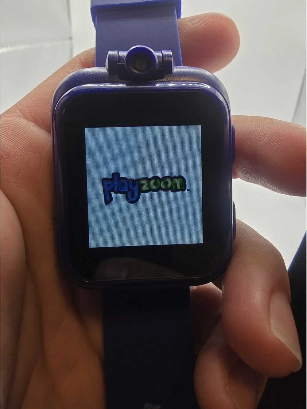 Playzoom Kids Smart Watch Model 900530 Blue Silicone Band Camera Touchscreen